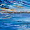 The Golden Horn
Oil on board - 120x60 cm